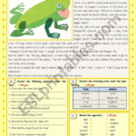 The Foolish Frog (Reading Comprehension)   Esl Worksheetkaragozian Pertaining To Frog Reading Comprehension Worksheets
