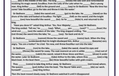 The Legend Of King Arthur - Past Sim…: English Esl Worksheets Pdf for King Arthur Reading Comprehension Worksheets