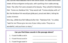 The Rainbow Fish | Reading Resources Year 1 &amp; Year 2 | Ks1 Activities throughout Ks1 Reading Comprehension Worksheets