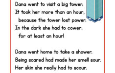 The Tower Phonics Reading Comprehension Story Worksheet - Our regarding Have Fun Teaching Worksheets Reading Comprehension