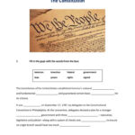 The Us Constitution: English Esl Worksheets Pdf & Doc Regarding Us Constitution Reading Comprehension Worksheets