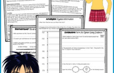 What Is Anime? Reading Comprehension Passages And Questions Free throughout Anime Reading Comprehension Worksheets