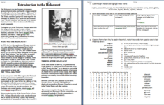Worksheet: Introduction To The Holocaust – Duffy Stirling'S with regard to The Holocaust Reading Comprehension Worksheet