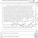 10 Free 3Rd Grade Reading Fluency Passages | Workybooks With Free Shark Reading Comprehension Worksheets