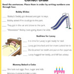 10 Printable Sequencing Worksheets [Free]  Eduworksheets In Reading Comprehension Sequencing Worksheets