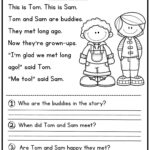 100 First Grade Reading Comprehension Passages Worksheets With Regard To Reading Comprehension 1St Grade Worksheets