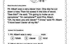 12 First Grade Reading Comprehension Worksheets - Free Pdf At intended for Multiple Choice Reading Worksheets With Questions