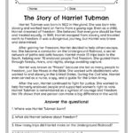 13 Free Black History Month Worksheets Elementary   Free Pdf At In Black History Reading Comprehension Worksheet