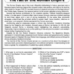 14 Reading Worksheets High School History   Free Pdf At Worksheeto With Regard To Roman History Reading Comprehension Worksheets