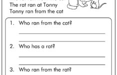 15 First Grade Reading Comprehension Worksheets - Free Pdf At in Literal Comprehension Passages Examples Worksheets