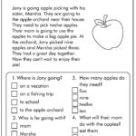 15 First Grade Reading Comprehension Worksheets   Free Pdf At Intended For Free Printable Reading Comprehension Worksheets For 1St Graders