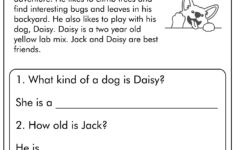 15 First Grade Reading Comprehension Worksheets - Free Pdf At with Free Printable Reading Comprehension Worksheets For 1St Graders