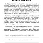 15 Printable 9Th Grade Reading Comprehension Worksheets   Free Pdf For Year 9 Reading Comprehension Worksheet