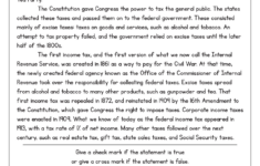 15 Printable 9Th Grade Reading Comprehension Worksheets - Free Pdf throughout Ninth Grade Reading Comprehension Worksheet