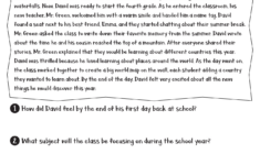 15 Printable 9Th Grade Reading Comprehension Worksheets - Free Pdf with Reading Comprehension Worksheet For Class 9