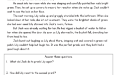 15 Printable 9Th Grade Reading Comprehension Worksheets - Free Pdf within Free 9Th Grade Reading Comprehension Worksheets