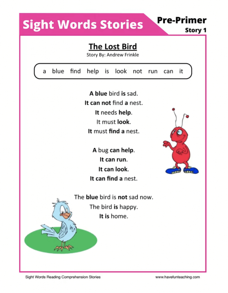 16 Engaging 1St Grade Reading Comprehension Worksheets - The Teach regarding Primer Reading Comprehension Worksheets