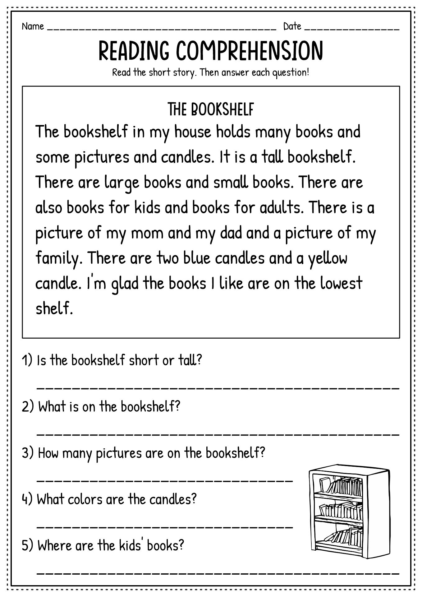17 Reading Fluency 2Nd Grade Worksheets - Free Pdf At Worksheeto pertaining to Reading Comprehension Worksheets For Second Grade