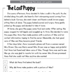 18 Wh Questions Reading Comprehension Worksheets   Free Pdf At Throughout Free Wh Questions Reading Comprehension Worksheets