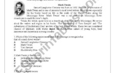 20 Reading Comprehension With Multiple Choice Answers - Esl throughout Multiple Choice Reading Comprehension Worksheets With Answers