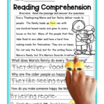 3 Must Have Thanksgiving Reading Activities   Amy Lemons Regarding 2Nd Grade Thanksgiving Reading Comprehension Worksheets