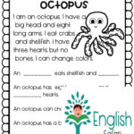 8 Fun Reading Exercises For Learning About Sea Animals In First Grade Throughout Sea Animals Reading Comprehension Worksheets