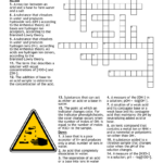 Acids & Bases Crossword   Wordmint For Acids And Bases Reading Comprehension Worksheets