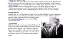 Activists - Malcom X - Civil Rights…: English Esl Worksheets Pdf &amp; Doc regarding Malcolm X Reading Comprehension Worksheets