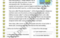 Adjective Reading Comprehension - Esl Worksheetomar Hala pertaining to Adjectives Reading Comprehension Worksheets