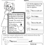 Adjectives Worksheet   Free Printable, Digital, & Pdf Inside Adjectives Reading Comprehension Worksheets