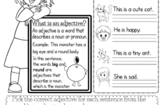 Adjectives Worksheet - Free Printable, Digital, &amp; Pdf inside Adjectives Reading Comprehension Worksheets