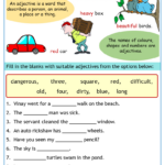 Adjectives Worksheets With Regard To Adjectives Reading Comprehension Worksheets