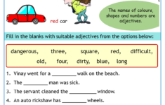 Adjectives Worksheets with regard to Adjectives Reading Comprehension Worksheets