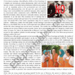 Advanced Reading Comprehension (Aversion To Marriage)   Esl Pertaining To Esl Advanced Reading Comprehension Worksheets