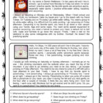 Adventure Sports Reading Passages Re…: English Esl Worksheets Pdf For Sport Reading Comprehension Worksheet