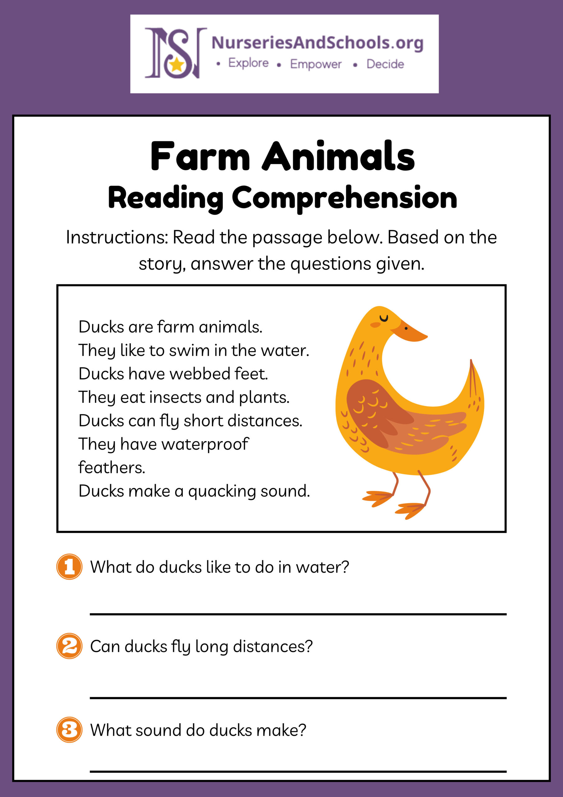 All About Foxes- Reading Comprehension - Free Worksheet | Uk for Free Reading Comprehension Ks2 Worksheets Printable