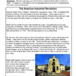 American Industrial Revolution Worksheet   Have Fun Teaching Within Usa Industrialization Era Reading Comprehension Worksheets