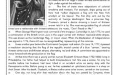 Betsy Ross And The American Flag - Classful for Betsy Ross Reading Comprehension Worksheet
