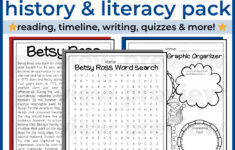 Betsy Ross Nonfiction Biography Unit | Reading, Writing in Betsy Ross Reading Comprehension Worksheet