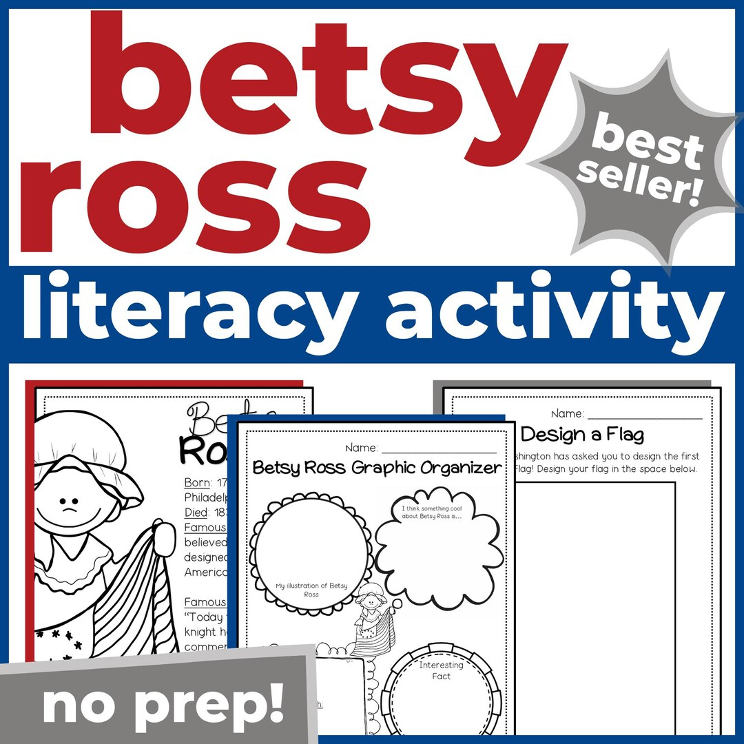 Betsy Ross Nonfiction Biography Unit | Reading, Writing in Betsy Ross Reading Comprehension Worksheet