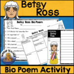 Betsy Ross Poem Writing Activity   Classful Inside Betsy Ross Reading Comprehension Worksheet