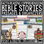 Bible Study Lessons Stories Reading Comprehension Passages   The Pertaining To Bible Reading Comprehension Worksheets