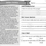 Black History Month Reading Passages For Black History Reading Comprehension Worksheet