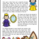 Buy Snow White Reading, Comprehension Worksheets, Printable Word With Regard To Snow White Comprehension Worksheets