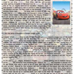 Cars I   Cloze, Present Simple, Reading Comprehension, Writing With Reading Comprehension Worksheets About Cars