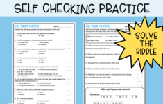 Cell Theory Self Checking Worksheet With Answer Key - Laney Lee throughout Cell Theory Reading Comprehension Worksheet