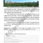 Central Park   Test   5Th Year   Esl Worksheetatsitab Throughout Central Park New York Reading Comprehension Worksheets