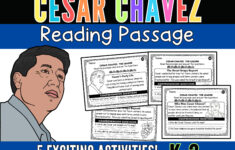 Cesar Chavez Reading Comprehension Passages | Timeline regarding Cesar Chavez Reading Comprehension Worksheet