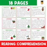 Christmas Reading Comprehension | Christmas Worksheets | Reading Inside Reading Comprehension Worksheets Christmas