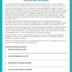 Class 4 Comprehension Passage | Grade1To6 Pertaining To Reading Comprehension Worksheet Class 4